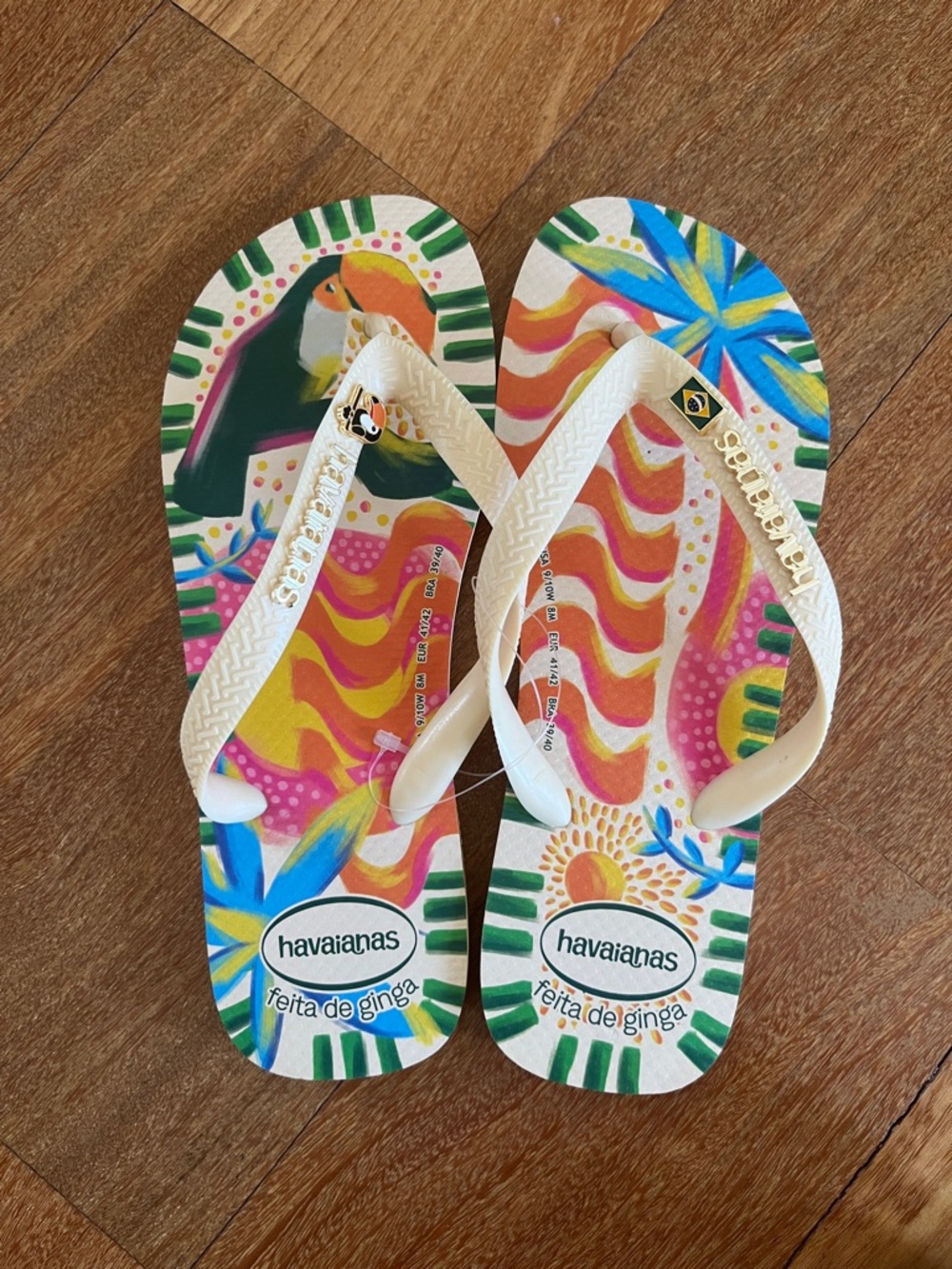 Havaianas Top Flip Flops: Feita de Ginga Bossa Buttercream